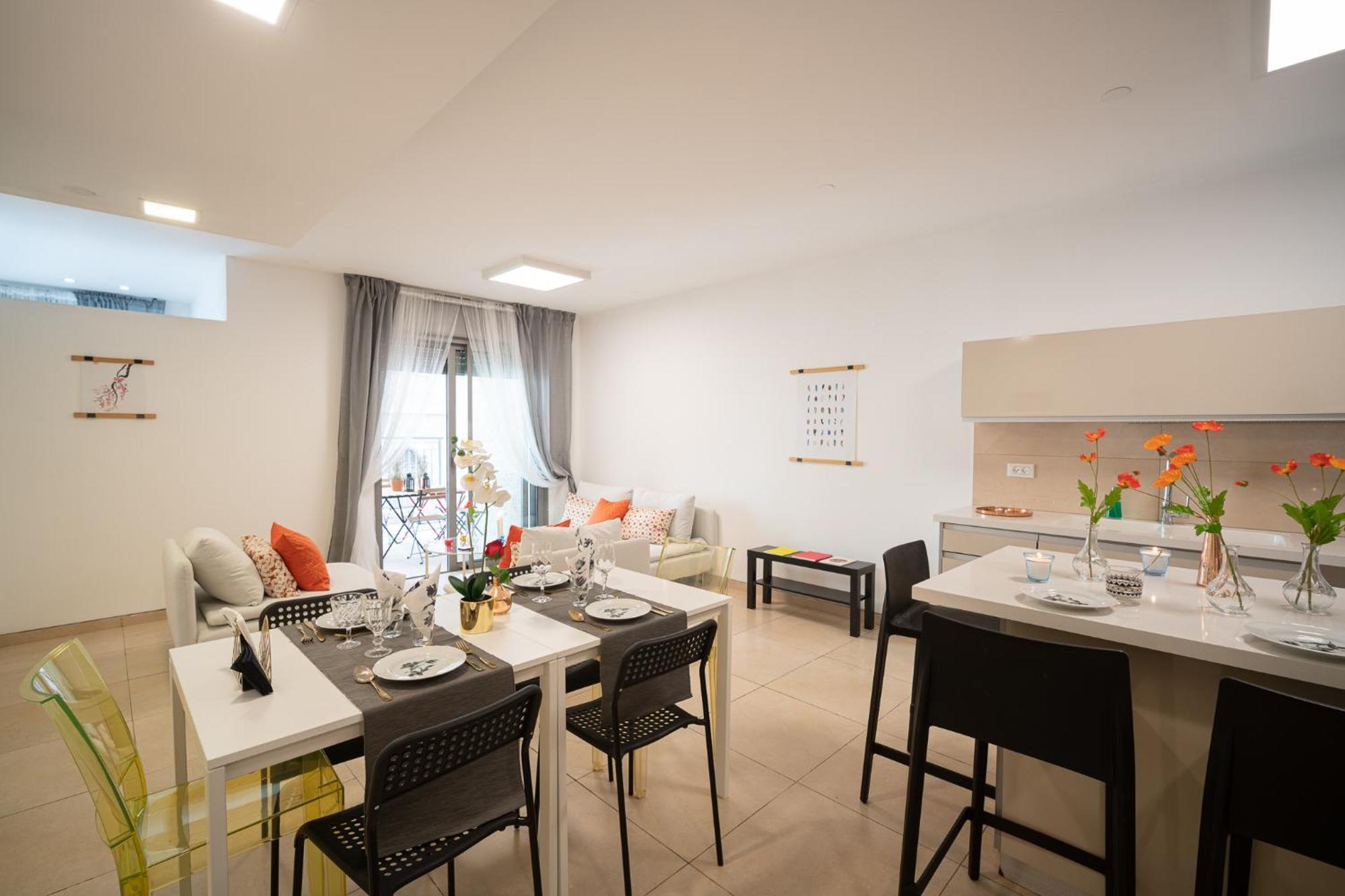 Harav Kuk Modern Apartment By Nimizz Jerusalem Ngoại thất bức ảnh